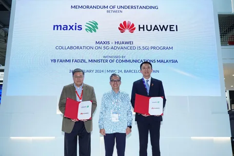 Благодарность от Huawei Technologies